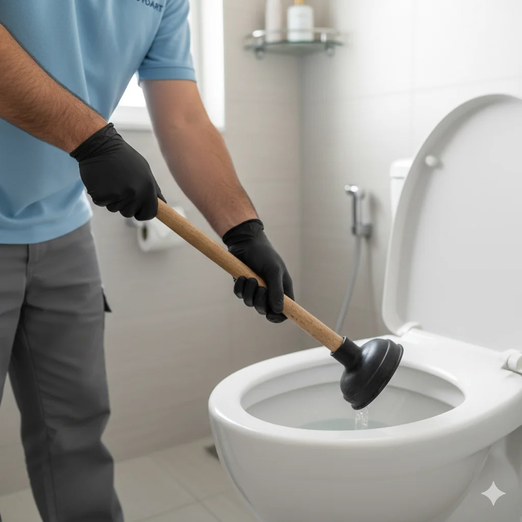 Desentupimento de Vaso Sanitário