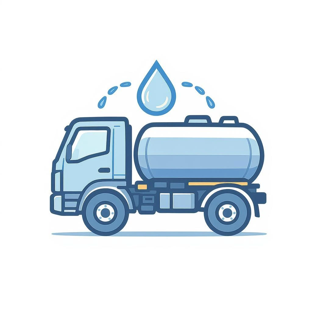 Caminhão pipa para abastecimento e irrigação